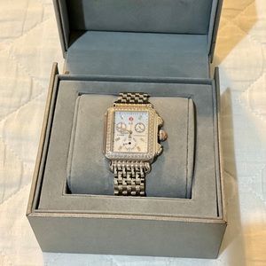 Michele Deco Watch w/ Diamonds